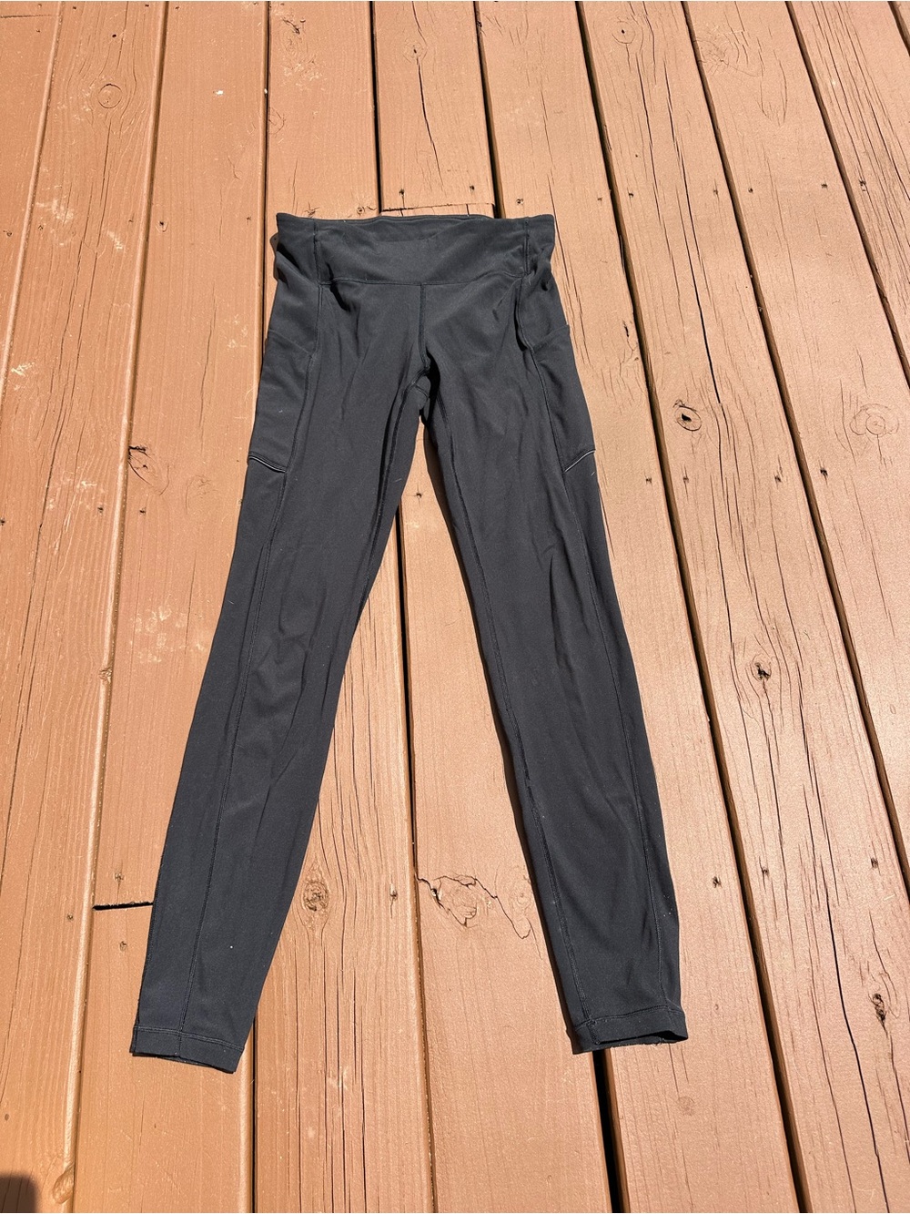 Black Lululemon Leggings Size 6